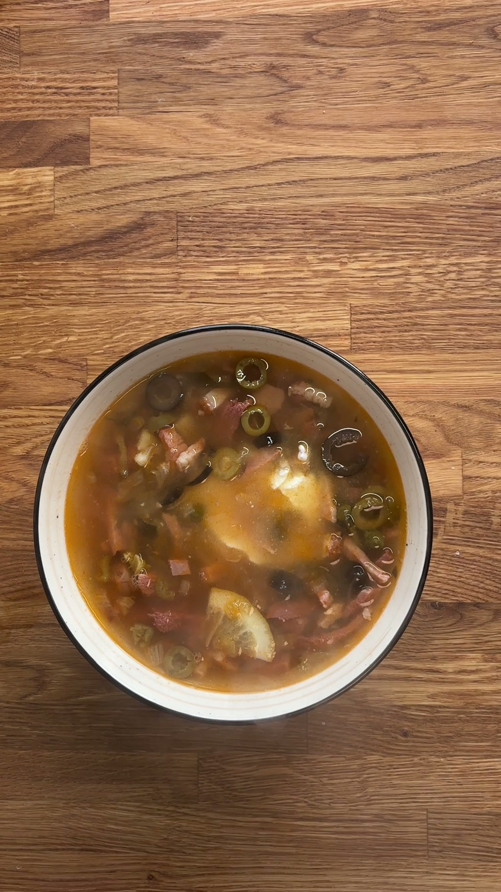 Solyanka — Smoky Meat & Pickle Soup